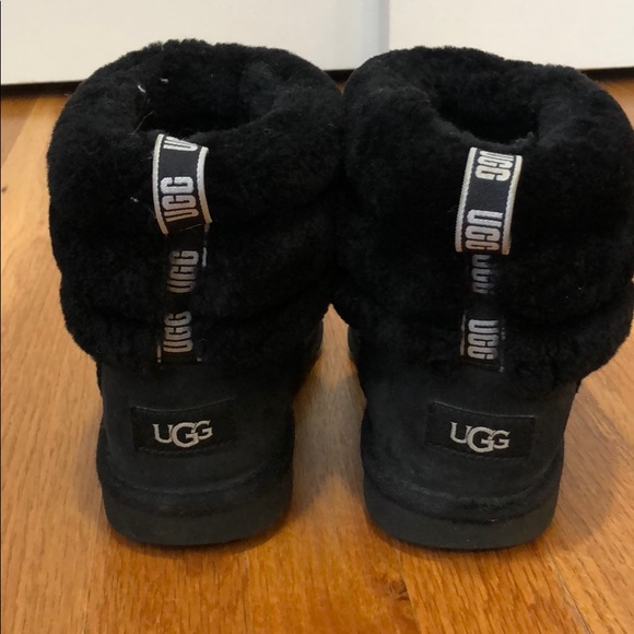 Black Ugg Short Boots - Picture 2 of 7